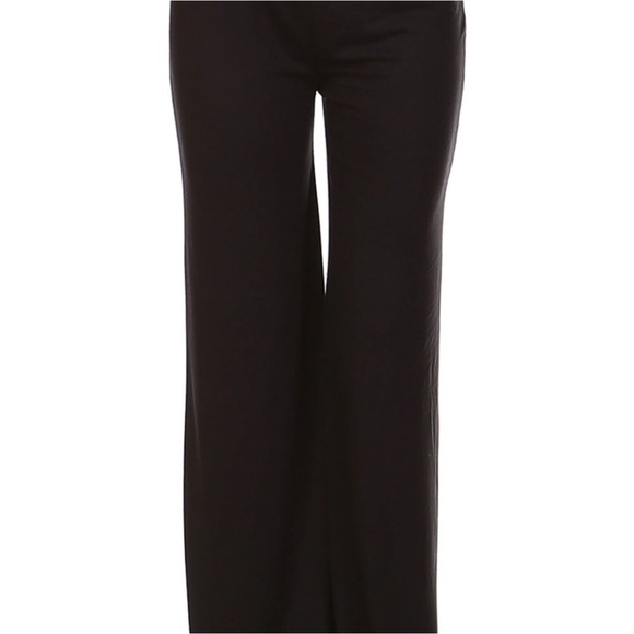 LAST ONE! Super Comfy Black Palazzo Pants - Picture 3 of 6